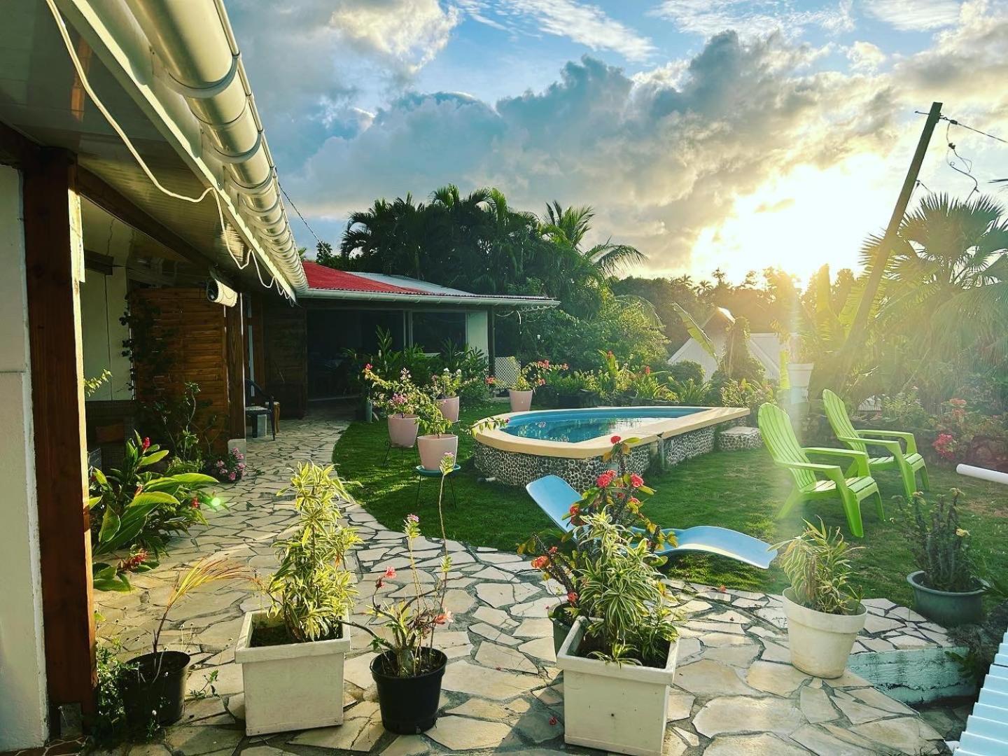 Raiatea Bellevue Hotel Uturoa Buitenkant foto