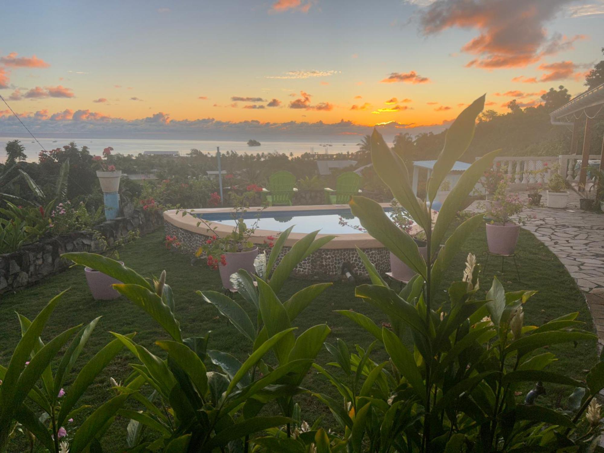 Raiatea Bellevue Hotel Uturoa Buitenkant foto